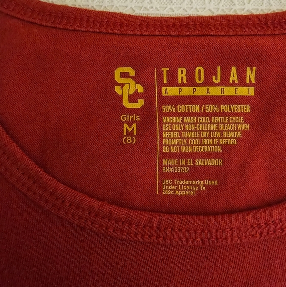 Kids USC shirt - Picture 2 of 2
